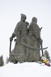 Пам’ятник козакам та селянам-повстанцям. Автор Анатолій Кущ. 